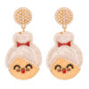 O1CN01UWjq2a2BkG8x7LmQp_2031248376-0-cib Wholesale Creative Santa Claus Earrings