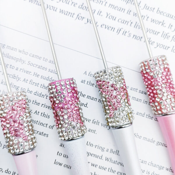 O1CN01UXz7JE1WH2tAYqBtR_2215718862762-0-cib Wholesale Beadable Pens DIY Bow Hand-applied Rhinestone Beadable Pen