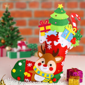 Oversized: Christmas stocking Elk