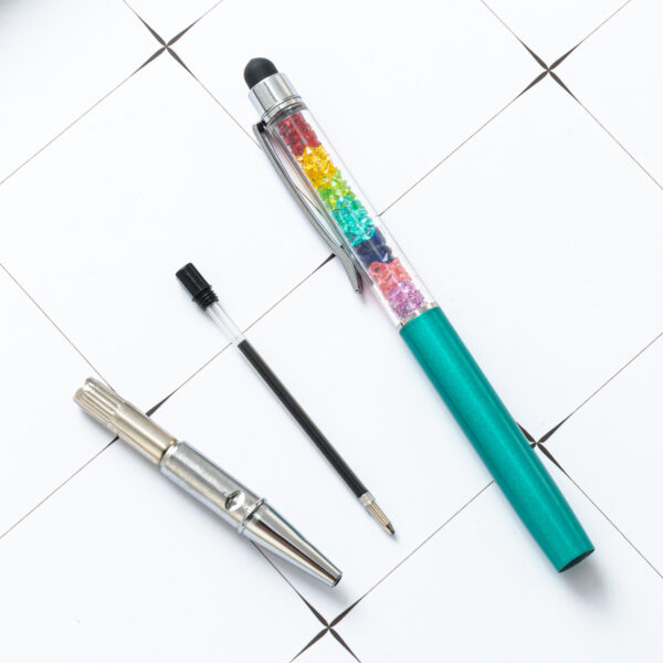 Wholesale Metal Crystal Color Diamond Touch Screen Capacitive Ballpoint Pen