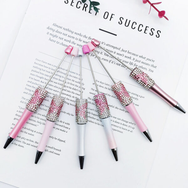 O1CN01UbIZXk1WH2tI16zJV_2215718862762-0-cib Wholesale Beadable Pens DIY Bow Hand-applied Rhinestone Beadable Pen