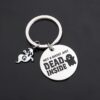 O1CN01UcVfaF2CMHAkav1OT__1625548459-0-cib Wholesale Halloween Ghost Stainless Steel Keychain
