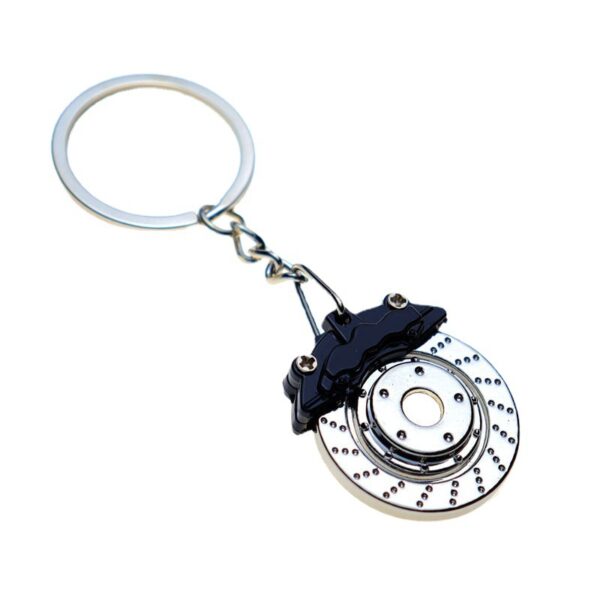 Wholesale Zinc Alloy Car Modified Brake Disc Key Chain