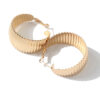 Wholesale Vintage Gold Hoop Alloy Earrings
