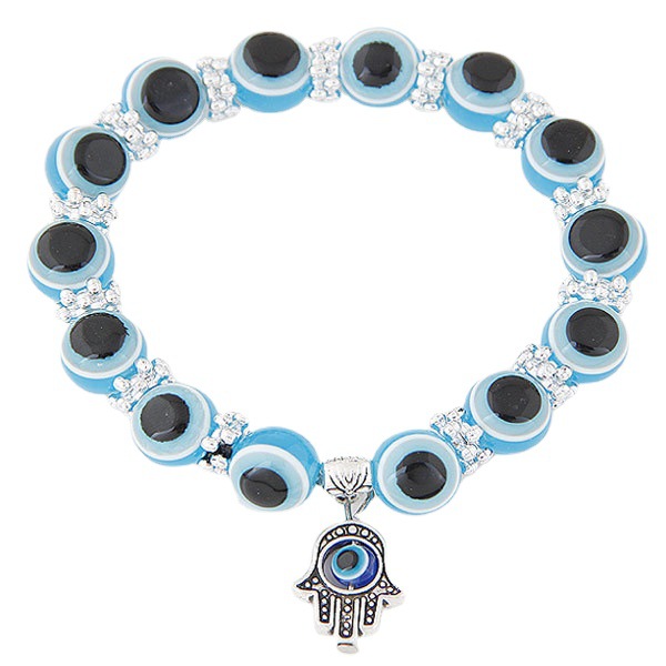 Wholesale Vintage Evil Eye Alloy Bracelet