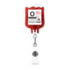 O1CN01UiLH9f2EP8uur0v4G_2214963228736-0-cib Wholesale Acrylic Glitter Blood Bag Alligator Clip Doctor Nurse Retractable Badge Reel Keychain