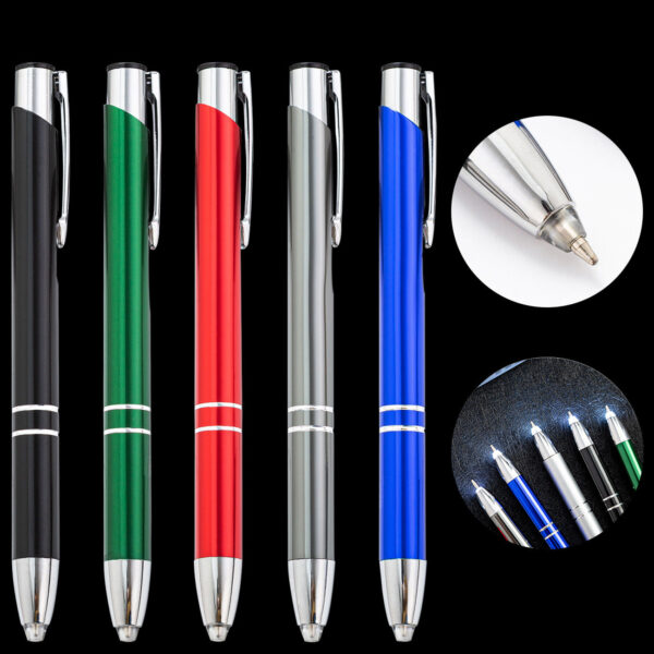 Wholesale Touch LED Multifunctional Pen, Three in One Metal Pen