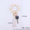 O1CN01UjkcQL1NrNfTWxfQY_2214899881623-0-cib-3 Wholesale Silicone Beaded Tassel Wrist Keychain