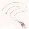 Wholesale Irregular Crystal Electroplated Necklaces