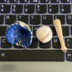 Sapphire blue gloves 3.8cm stick 4.5cm