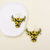 O1CN01UnbERV1tTALQelNqF_2207988525902-0-cib Wholesale Acrylic Matador Sunflower Earrings