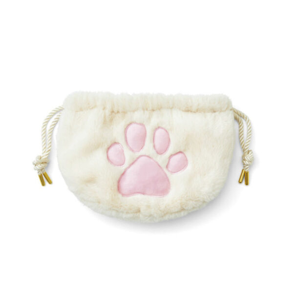 Wholesale Plush Cute Cat Claw Storage Bag