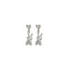 Wholesale Zircon Moon Astronaut Earrings