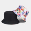 O1CN01UsLfDi2AbGuTGJ7Te_2496528221-0-cib Wholesale Cotton Small Floral Pattern Reversible Bucket Hat