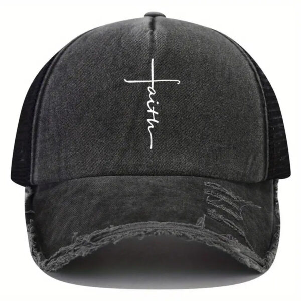 O1CN01UsXFLK21gStHIOeA6_2851097014-0-cib-1 Wholesale Printed Faith Torn Baseball Cap