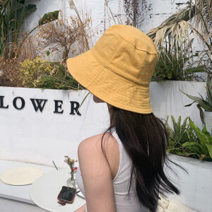 Single Eaves-Yellow / Adult style (cap circumference 58)