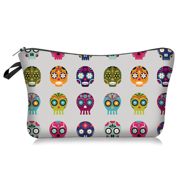 O1CN01UvwwQp27cErYklxkK_3981457817-0-cib Wholesale Halloween Polyester Makeup Bags, Hand Held Storage, Washing Bags