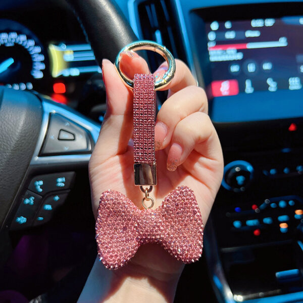 O1CN01UyKP211WQf1t1ftXd_2879452783-0-cib Wholesale Lovely Diamond Bow Key Chain