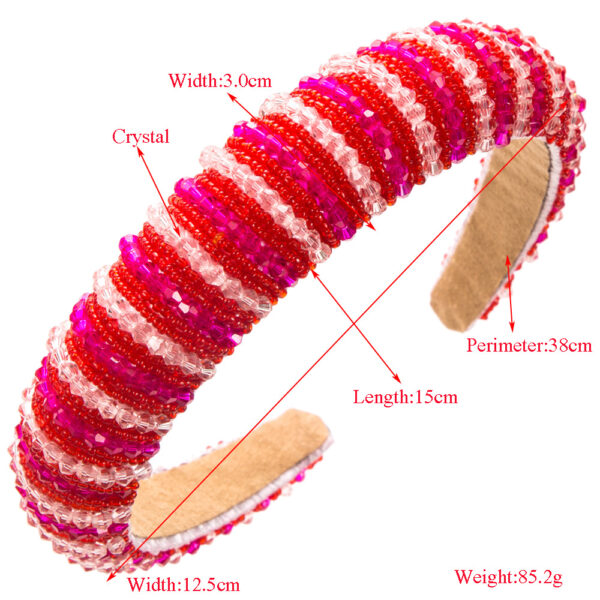 O1CN01V3Rfi02LDsV1xIpfp_2206398079659-0-cib Wholesale Crystal Color Valentine's Day Hair Bands
