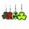 O1CN01V69xIB1ZFcZ5CMq4Q_1794553165-0-cib Wholesale Green Fashion Simple Lucky Clover St. Patrick Clover Personality Earrings