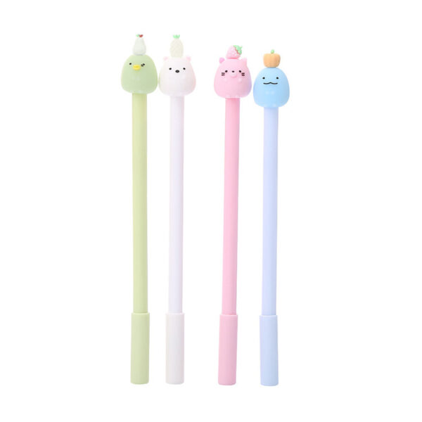 Wholesale Cartoon Fruit Animal Plastic Neutral Pens