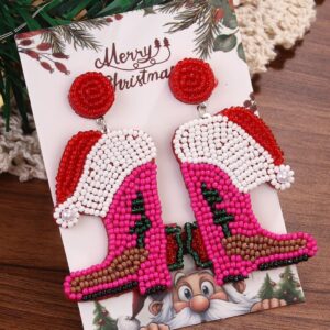 1 pair of Christmas boots