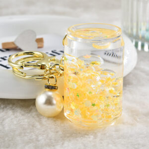 Yellow / Light gold buckle + cans Pearl A2-1