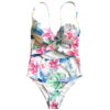 Wholesale Printed Underwire Push Up Polyester Swimwear