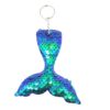 Wholesale PET Sequin Mermaid Tail Keychain