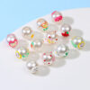 Wholesale Imitation Pearl Hand Painted Oil Drip Jewelry Accessories Beads