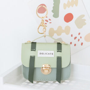 Briefcase drawstring coin purse-Green series