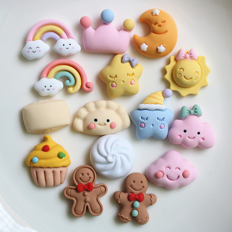 Wholesale Cartoon Rabbit DIY Resin Hair Clips Aessories