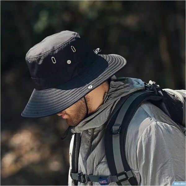 Wholesale Outdoor Mountaineering Hat Western Cowboy Fisherman Sun Hat