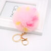 O1CN01VDxSOA1X3aaR9znOn_2038122868-0-cib Wholesale Imitation Rabbit Fur Colorful Plush Ball Keychain