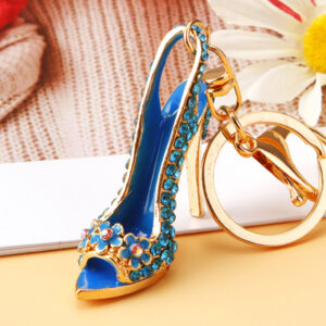 Fish-mouth high heels Blue / Single OPP bag packaging