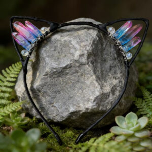 Red and Blue Cat ears