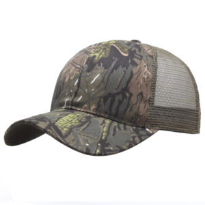 Camouflage No. 4 mesh cap / Adjustable