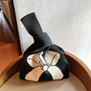 23 Bow Black Rice / 21*33cm