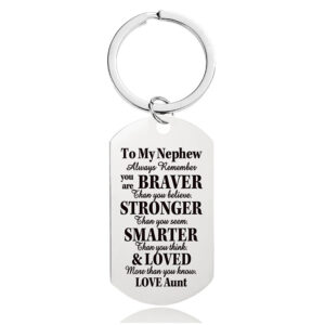 W00051 Keychain Silver