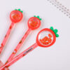 Wholesale Strawberry Sequin Gel Pen One