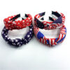 Wholesale New American Flag Independence Day Headband Fabric Knotted Creative Headband