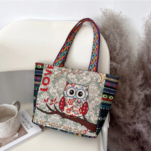 Letter Green Owl