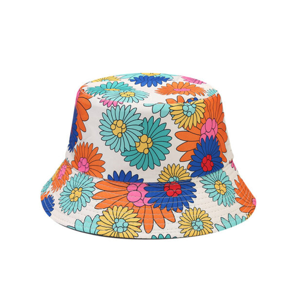 O1CN01VLmMzi2AbGrlHNltM_2496528221-0-cib Wholesale Flower Pattern Sun Protection Double-sided Bucket Hat