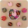 Wholesale Cartoon Apple Teacher Silicone Focal Beads