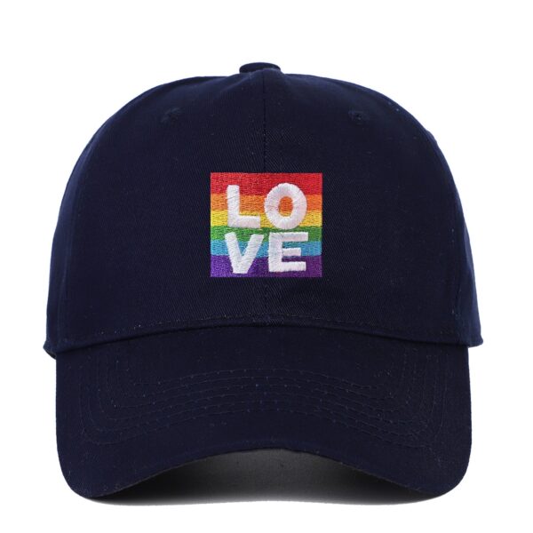 O1CN01VPYZzq1IIxnRfggYm__4254640871-0-cib Wholesale LOVE Letters Embroidered Cotton Plain Black Baseball Hat