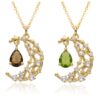 O1CN01VVyx5c25dxAzKwYaH_2212612967550-0-cib Wholesale Moon Micropaved Zirconia Necklace