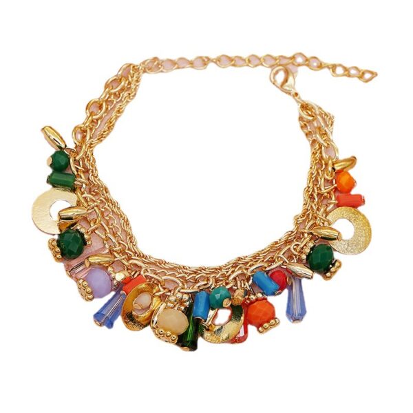 O1CN01VWgtZR1Bs2lKNIubq_0-0-cib Wholesale Glass Crystal Mixed Color Multilayer Beaded Bracelet