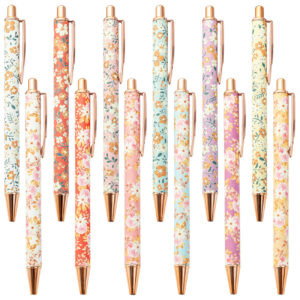 O1CN01VXGteW1cHOlr0fK4o__933993575-0-cib-1 Wholesale Metal Colorful Flower Ballpoint Pen