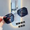 Wholesale Color Changing Anti UV PC Sunglasses