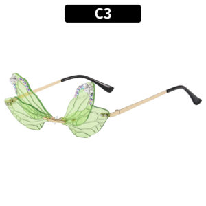 C3-gold frame Green film